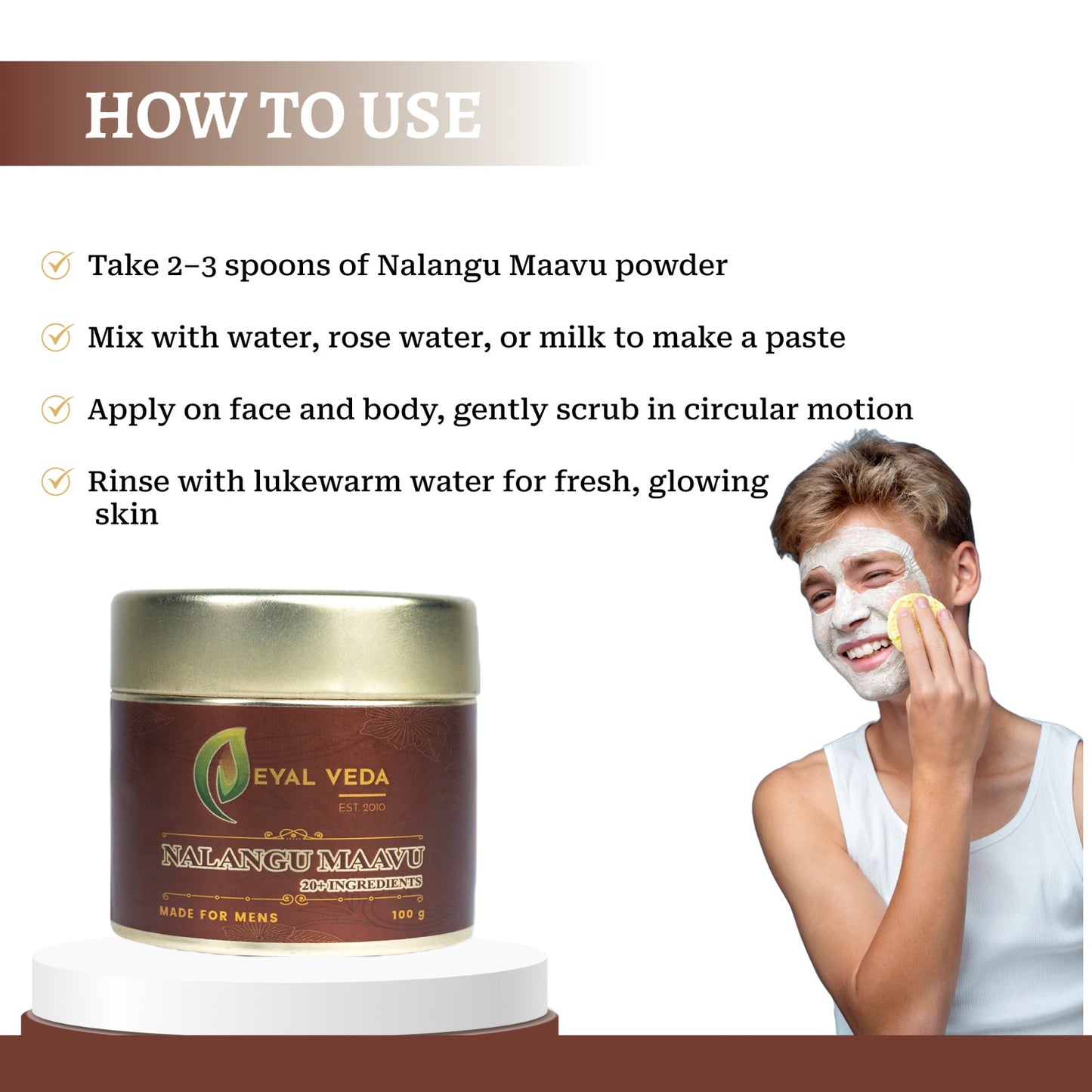 Nalangu Maavu Powder For Mens