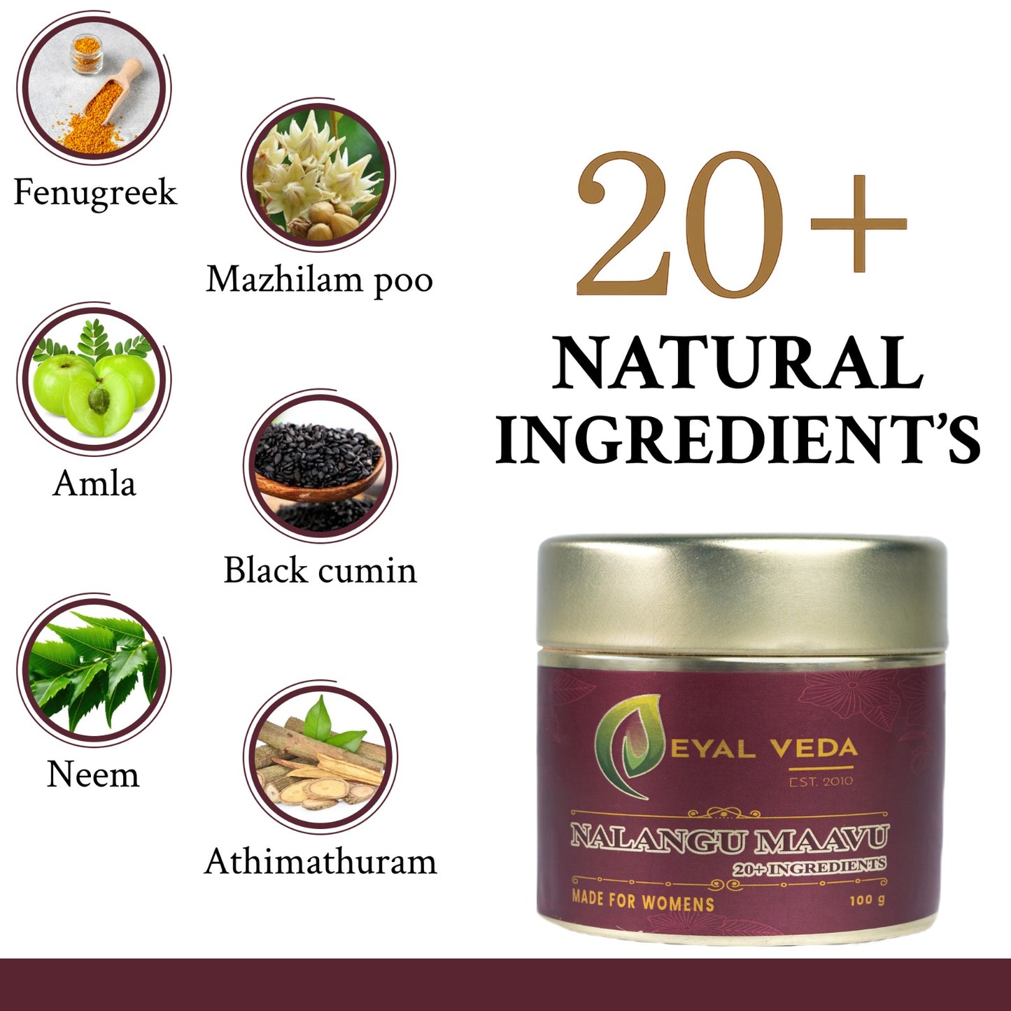 Nalangu Maavu Powder For Womens