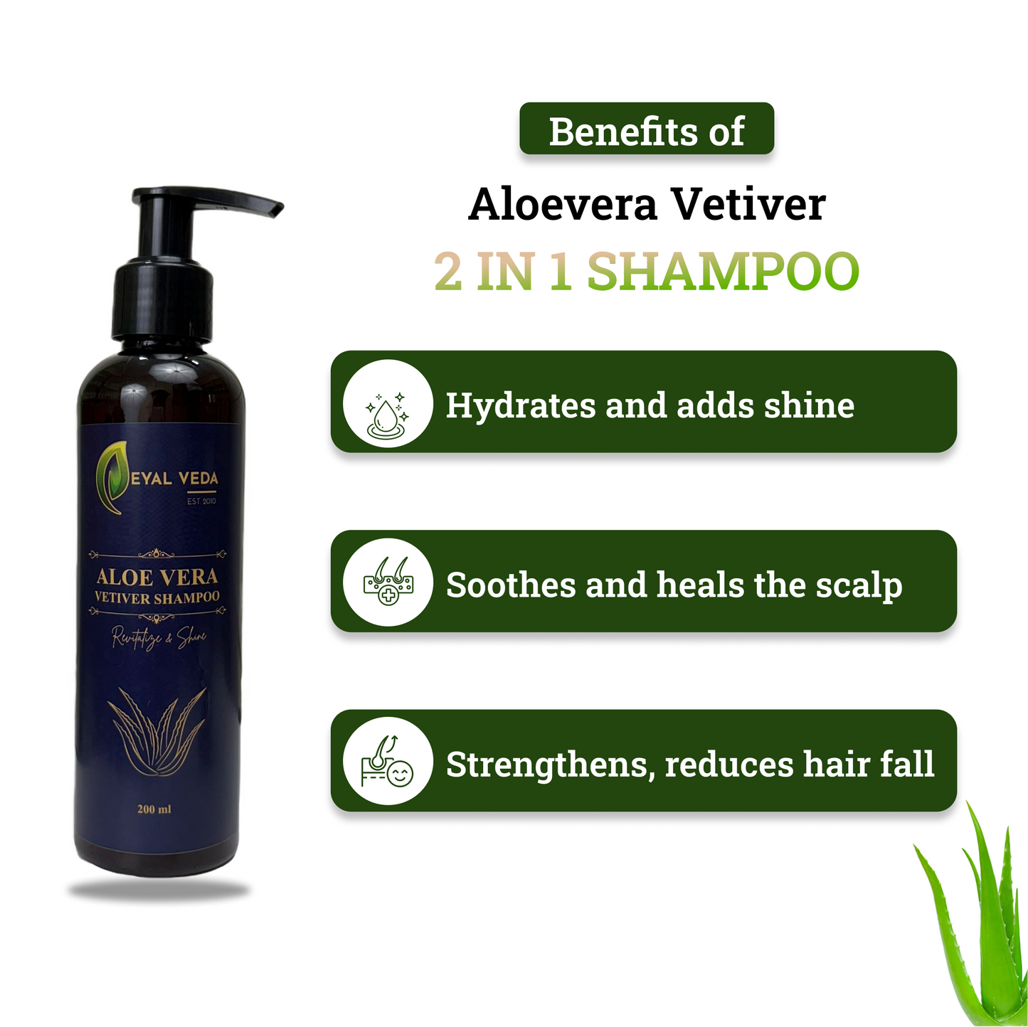 Aloevera And Vettiver Shampoo
